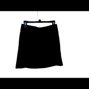 Black Skirt from the Loft. Size 0 , 17 inches long.